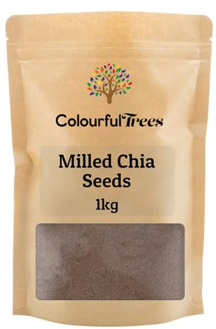 Milled Chia Seeds 1kg by Colourful Trees