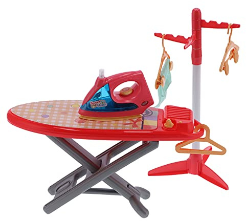 Generic Kit de Jeu de Simulation en Fer pour Enfants, avec Fonctions de Simulation de Musique Légère et Jet d'eau, Jouets de Jeu de Rôle à Domicile