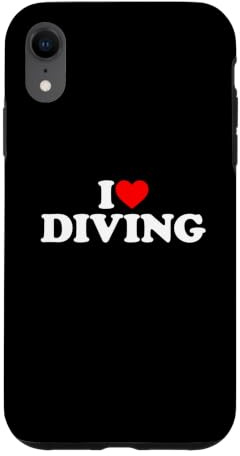I Love Diving Case for iPhone XR