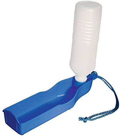 Kerbl Pet Bouteille de Voyage Blanc/Bleu, 500ml