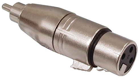 Valueline XLR-3FRCAM Adattatore XLR mono 3P/H - RCA/M