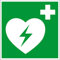 Aufkleber Automatiesierter Externer Defibrillator D-E017 200x200mm