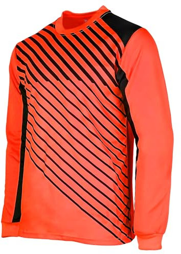 Vizari Unisex Arroyo T Shirt, Orange/Navy, S UK