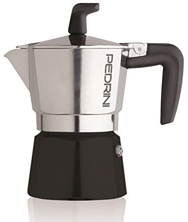 Pedrini 02CF008 Caffettiera, Sei Moka Elite, 3 tazze