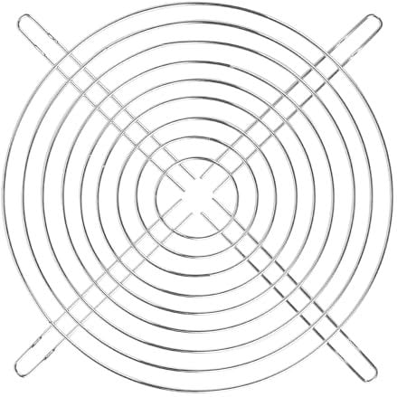 sourcing map 200mm Case Fan Computer PC Fan Grill, 1 Piece Mounting Fan Finger Guard Protection Cover