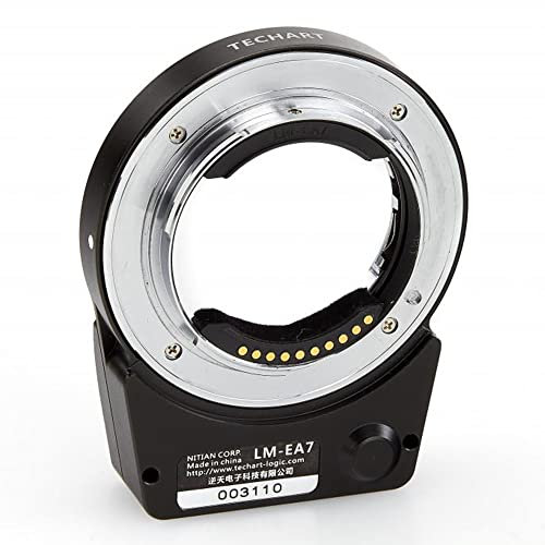 Techart Pro TE0001 – Adapter AF Leica M Sony E, schwarz