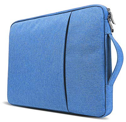 FINDING CASE 14 Inch Laptop Sleeve Case Bag, Shockproof Ultrabook Notebook Pouch Case Handbag for All 14 Samsung Sony ASUS Acer Lenovo Dell HP Toshiba Chromebook Carrying Computers Blue