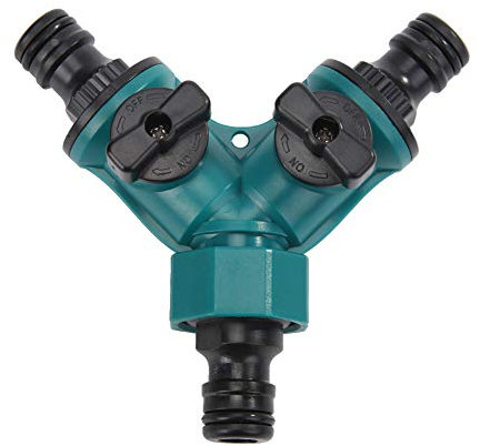 UEB Garten Schlauch Adapter Verteiler Ventile Wasser Schnellanschluss Verbindungen Bewässerung Werkzeug Bewässerungssystem