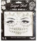 Moon Terror Joyas para la cara | Calavera de Azúcar | Gemas del cuerpo de la cara del festival, maquillaje SFX, pegatinas de brillo de ojos de maquillaje de cristal Multicolor L