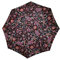 reisenthel Umbrella Pocket duomatic Paisley Black Kompakter Taschenschirm aus recycelten PET-Flaschen Mit großer Drucktaste und ergonomisches Griffdesign
