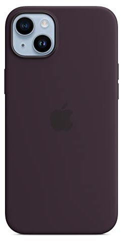 Apple iPhone 14 Plus Silicone Case with MagSafe - Elderberry 