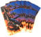 docsmagic.de 100 Art Card Sleeves Dragons Theme - 66 x 91 mm Standard Size MTG PKM