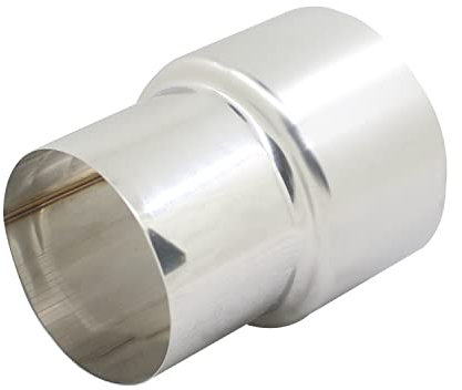 Adattatore tubo stufa a legna riduzione fumi caldaia riduttore in acciaio inox per canna fumaria pellet riduttore camino fumi