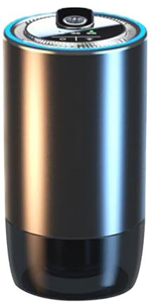 Difusor de aromaterapia para coche, 50 ml, difusor de aceites esenciales, 3 modos ajustables, ambientador de coche inteligente, nano-atomización, humidificador de coche con proyección