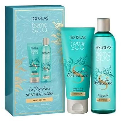 Douglas- Home Spa - La Résidence Seathalasso - Daily Spa Set - Body Lotion 200ml + Body Wash 300ml
