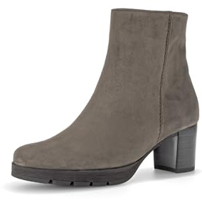 Gabor Damen Ankle Boots, Frauen Stiefeletten,Moderate Mehrweite (G),kurzstiefel,uebergangsschuhe,uebergangsstiefel,mohair (Mel.),41 EU / 7.5 UK
