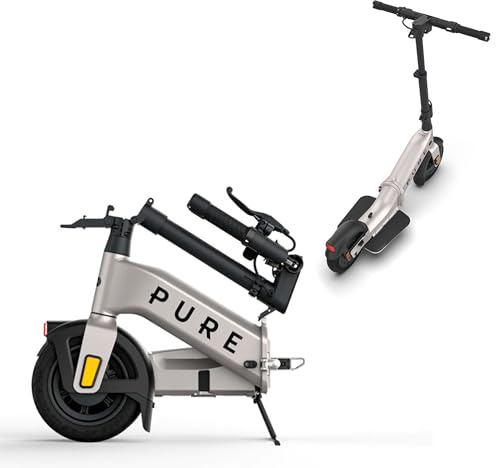 Pure Flex E Scooter Platinum Silver