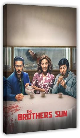 BVXHZOTB Poster aus der TV-Serie The Brothers Sun, Leinwandposter, Wandkunst, Dekordruck, Bild Gemälde für Wohnzimmer, Schlafzimmer, Dekoration, 30 x 45 cm