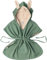 Mababu Badeponcho Baby & Kinder EXTRA weich (100% Bio-Baumwolle) | Kinder Badeponcho 1-7 Jahre | Handtuch Poncho Baby mit Hasenohren & Geschenkverpackung