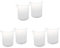 SRMAN 6 Piezas 50 Ml Laboratorio PláStico Agua LíQuido Vaso Medidor Transparente