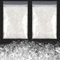 Glitzerpulver zum Basteln,100g Groß Glitzer Weiß,Glitzer zum Weihnachten Basteln Kerzen,Glitzerpulver für Nägel Gesicht DIY Epoxidharz Kartenbasteln