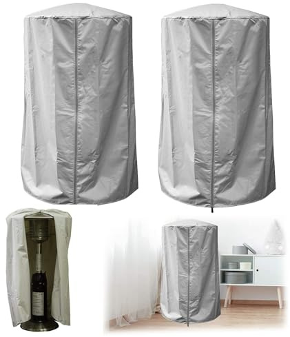 Stonivislyt 2pcs Copertura Antipolvere Impermeabile e Resistente al Sole, Copri Caldaia per Esterni, copricaldaia da Esterno coibentato, copricaldaia da Esterno,Copri Caldaia per Esterni