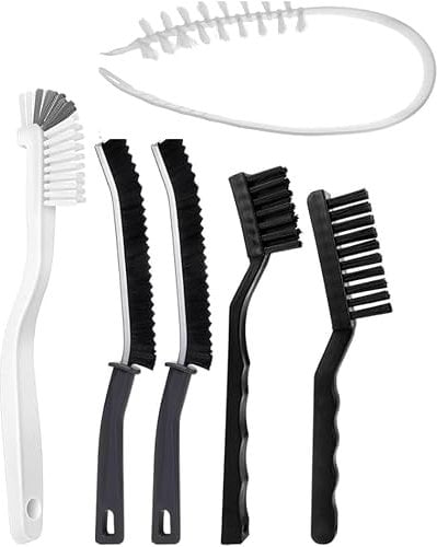 Washing Machine Cleaner Brush Kit - 1 Drum Laundry Cleaner Brush & 5 Crevice Cleaning Brush for Tight Spaces - Cleaning Products for Deep Clean Front Load Washer & Rubber Seal Accessories