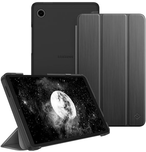 FINTIE Custodia per Samsung Galaxy Tab A9 8.7 2023 SM-X110/X115/X117, Sottile Leggero Case Posteriore Opaca Traslucida Cover per Galaxy A9 8,7 Pollici, (Grigio scuro)