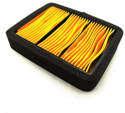 CIENUWPD Elemento filtrante per Filtro Aria Motore Moto per Benelli 502C Cruiser Leoncino 500 Trail BJ500(Yellow)