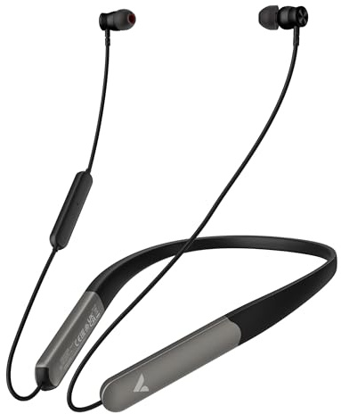 Verbatim TruSound Pro ENC Neckband Earbuds Bluetooth 5.4 110h Laufzeit | Mit ENC Mikrofon 110h Laufzeit USB-C Magnetfunktion In Ear Kopfhörer in Schwarz für Smartphone, Tablet und Laptop