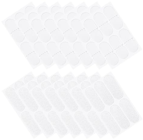 CHICAMPERA Patchs Correcteurs D'oreille Invisibles 20 Feuilles en TPU Colle Thermofusible pour Soutien et Redressement des Oreilles, Résistants Vent, Photographie