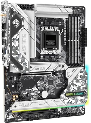 motherboard Fit For ASROCK X670E STEEL LEGEND Motherboard AMD X670 AM5 DDR5 256GB M.2 ATX Support Ryzen 7 8700 5 8500 9700