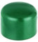 Alberts 855260 Pfostenkappe für runde Metallpfosten | Kunststoff, grün | für Pfosten-Ø 38 mm | 20er Set
