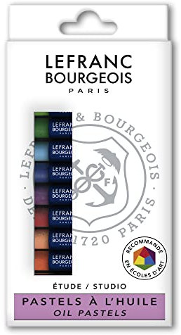 Lefranc Bourgeois Assortiment Pastel Huile Louvre X12