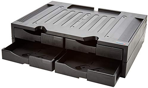Exponent A4 Drucker Organizer – Schwarz
