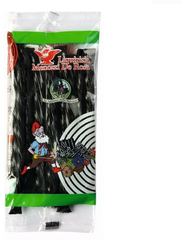 Menozzi Caramelle Liquirizia Morbida Tortiglioni, 90g
