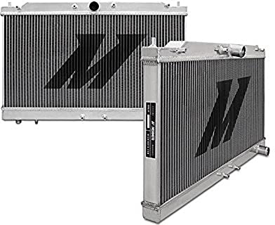 Mishimoto MMRAD-ECL-95T Performance Aluminium Radiator Compatible With Mitsubishi Eclipse 1995-1999 Silver