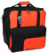 BRUBAKER Super Function 2.0 Skischuhtasche mit Rucksackfunktion Orange/Schwarz