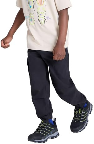 Mountain Warehouse Active Kids Trousers - Lightweight, Fast Drying All Season Pants, Shrink & Fade Resistant Casual Bottoms - for Spring Summer, Travelling, Camping
