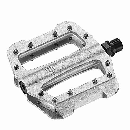 Union Unisex – Erwachsene SP-1300 Fahrradpedale, Silber, Einheitsgröße
