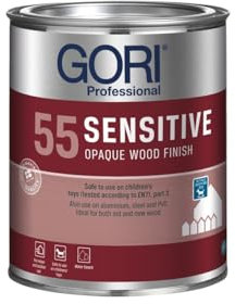 GORI 55 SENSITIVE - 707 MARRONE ROSSO 2,5 l - Vernice e smalto coprente a base d'acqua