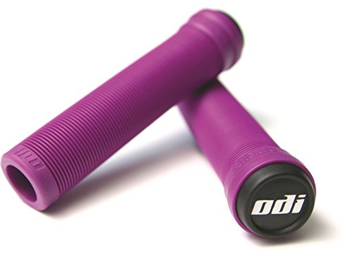 ODI F01SLPR Griffe BMX Longneck SL Flangeless ,violett (Lila), 135 mm ,