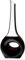 RIEDEL Black Tie Occhio Nero Dekanter, Einzelpackung, klares+schwarzes Kristallglas, handgefertigt