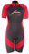 Scubatec 4mm Damen Shorty, schwarz-rot, 42 (XL)