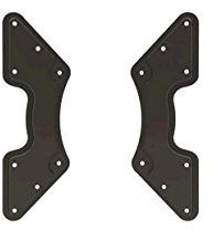 Newstar FPMA-VESA440 VESA Conversion Plate from VESA 200x200 to 400x200, 400x400 - Black