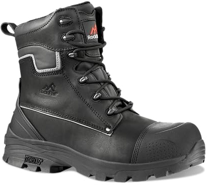 Rock Fall RF15 Shale Safety Boot- Black Size 5