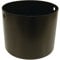 Adaptateur émaillé 7/10e soudé en continue femelle - femelle, diamètre 150 mm , noir mat (RAL 9019) Réf. A 150F 150F ENM