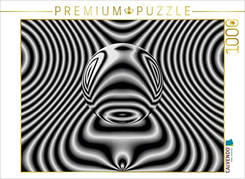 Bola de Cristal en 3D, puzle Transversal de 1000 Piezas.