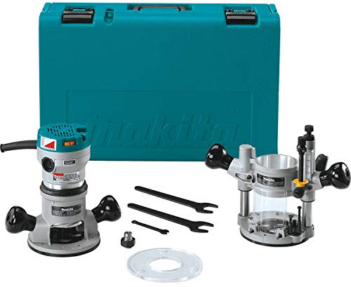 Makita RF1101KIT2 2-1/4-Horsepower Variable Speed Plunge Router Kit