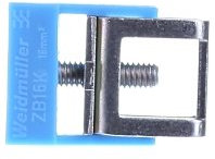 WAGO Anschlussklemme F.N-Sammelschiene 16qmm, TERMINAL_BLOCK, Elektroinstallation, blau, Klemme, Kunststoff